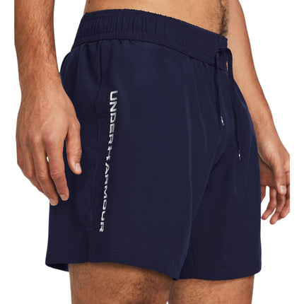 Pantaloncini Tech Woven Uomo Midnight Navy/White