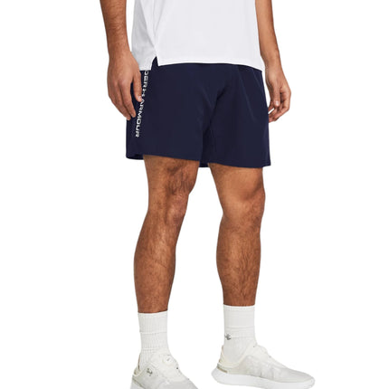 Pantaloncini Tech Woven Uomo Midnight Navy/White