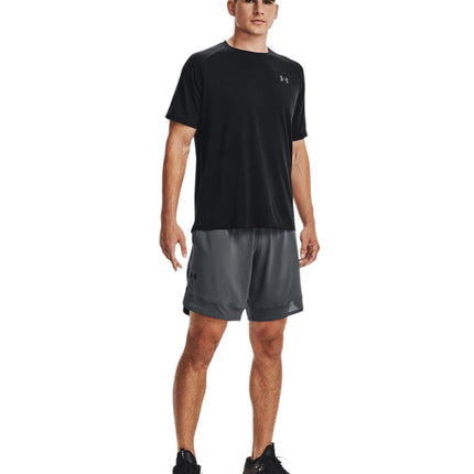 Pantaloncini Training Stretch Uomo Pitch Gray/Black