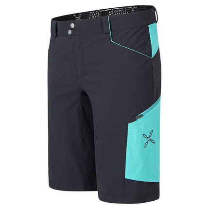 Pantaloncini Wild 2 Uomo Ardesia/Care Blue