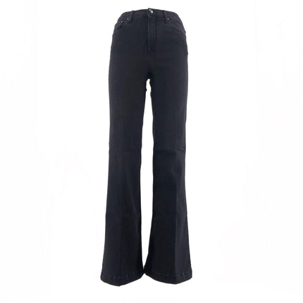 Pantaloni Birkin Palazzo Donna Neri