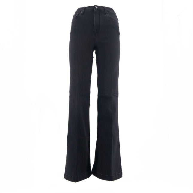 Pantaloni Birkin Palazzo Donna Neri