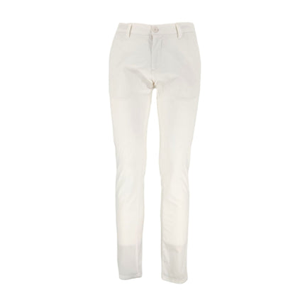 Pantaloni Carnaby Popeline Uomo Off White