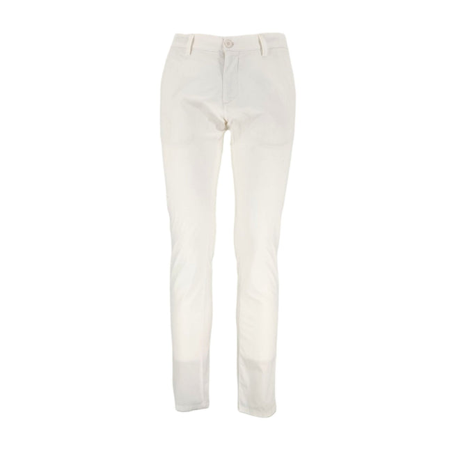 Pantaloni Carnaby Popeline Uomo Off White