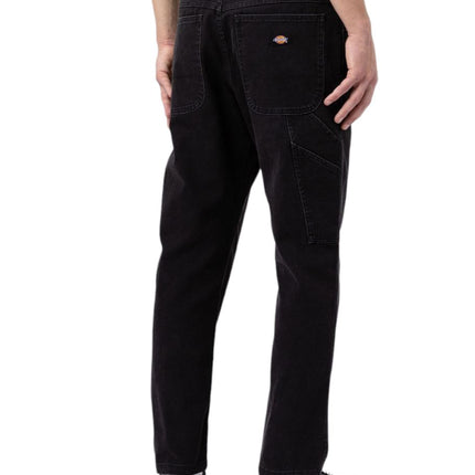 Pantaloni Carpenter Uomo Stone Washed Black