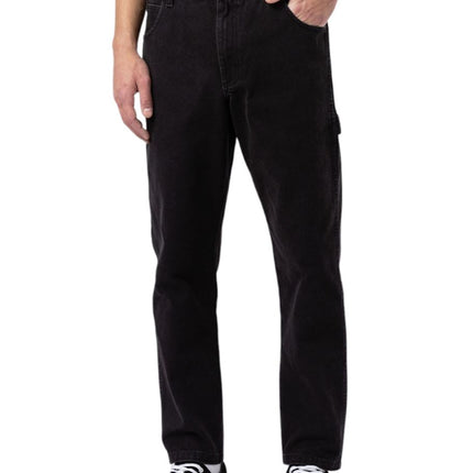 Pantaloni Carpenter Uomo Stone Washed Black