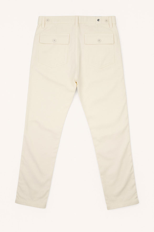 Pantaloni Degrasse Uomo Cream