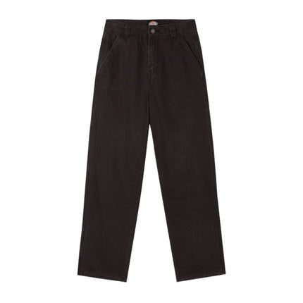 Pantaloni Duck Canvas Donna Black Wash