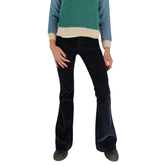 Pantaloni Erin Donna Midnight Blue