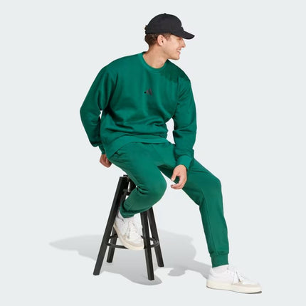 Pantaloni Essentials Feel Confort French Terry Uomo Collegiate Green/Black
