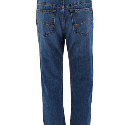 Pantaloni Gigi Loose Fit Donna Blu