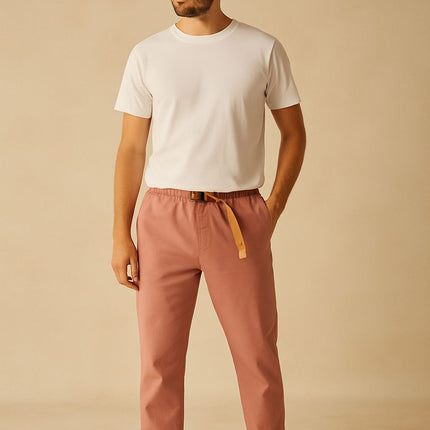 Pantaloni Greg Lightweight Uomo Antique Pink