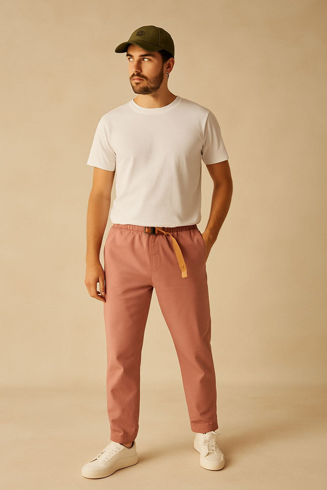 Pantaloni Greg Lightweight Uomo Antique Pink