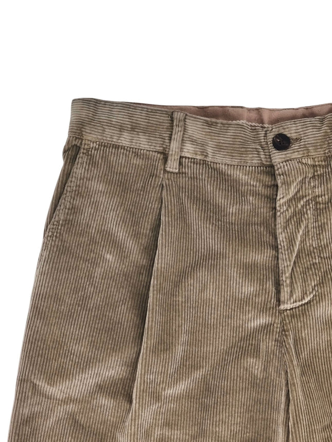 Pantaloni Greg Velluto Uomo Sage