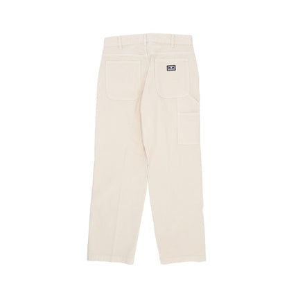 Pantaloni Hardwork Carpenter Uomo Silver Grey Faded Wash