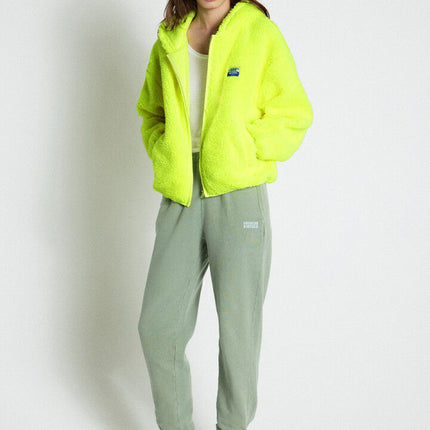 Pantaloni Izubird Joggers Donna Argilla Vintage