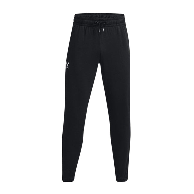 Pantaloni Jogger Essential Fleece Uomo Black/White