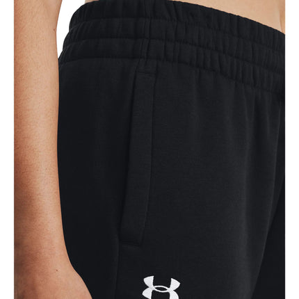 Pantaloni Jogger Rival Fleece Donna Black/White