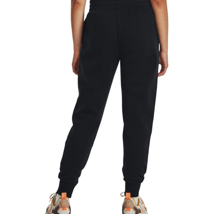 Pantaloni Jogger Rival Fleece Donna Black/White