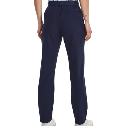 Pantaloni Links Donna Midnight Navy/Metallic Silver