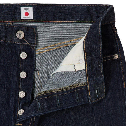 Pantaloni Loose Tapered Uomo Blue Rinsed