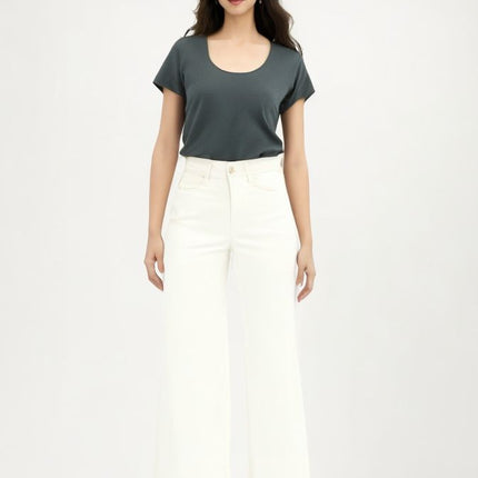 Pantaloni Marta Donna Milk