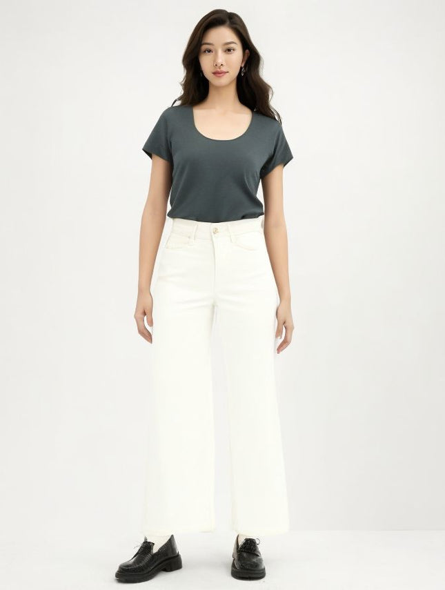 Pantaloni Marta Donna Milk