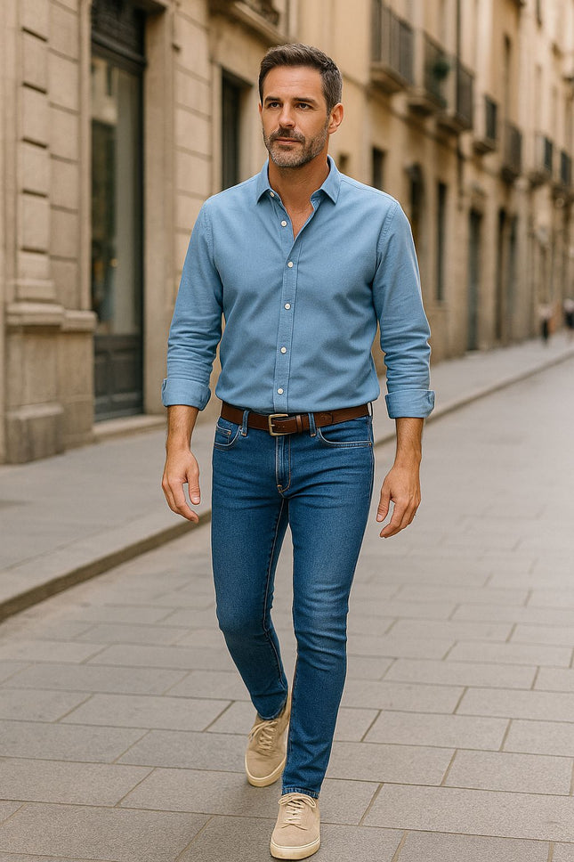 Pantaloni New 529 Nick Uomo Denim