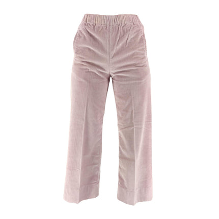 Pantaloni Penny Velvet Donna Lilac Petal