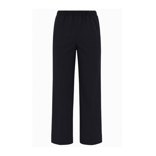 Pantaloni Pensil Cotton Linen Donna Navy Blue