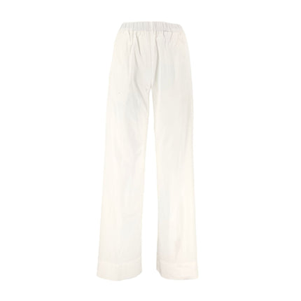 Pantaloni Pensil Light Gabardina Donna Ivory