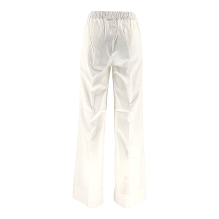Pantaloni Pensil Light Gabardina Donna Ivory