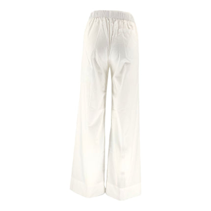 Pantaloni Pensil Supima Donna Ivory