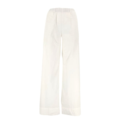 Pantaloni Pensil Supima Donna Ivory