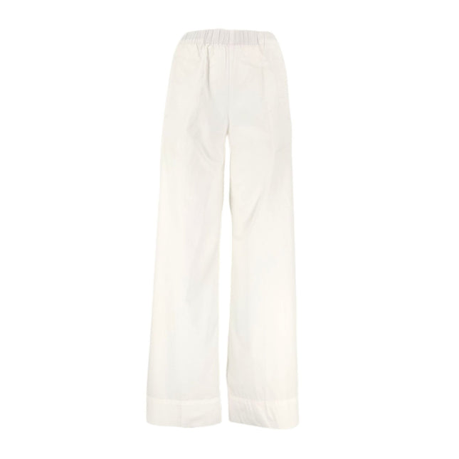 Pantaloni Pensil Supima Donna Ivory