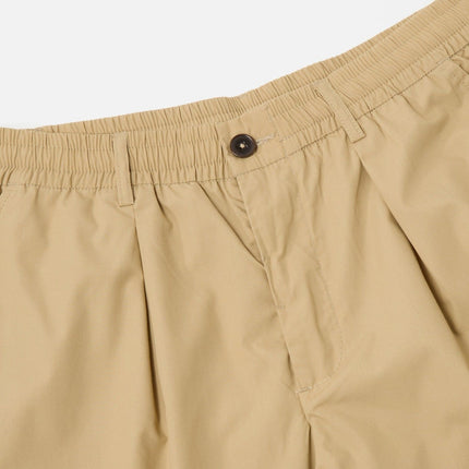 Pantaloni Pleated Track Uomo Sand