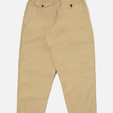 Pantaloni Pleated Track Uomo Sand