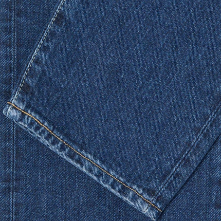 Pantaloni Regular Tapered Uomo Blue/Akira Wash