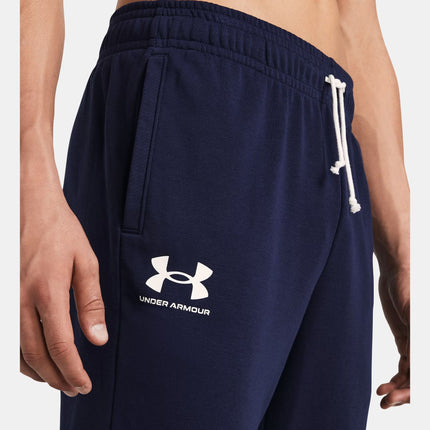 Pantaloni Rival Terry Uomo Midnight Navy/Onyx White