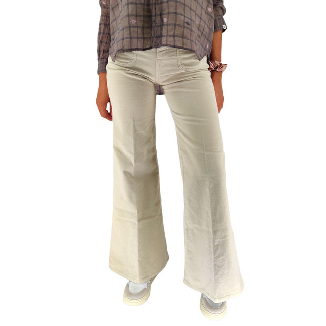 Pantaloni Sharpy Donna Natural Raw