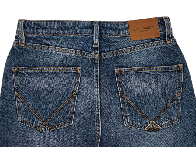 Pantaloni Supe Wide Donna Lockport Denim