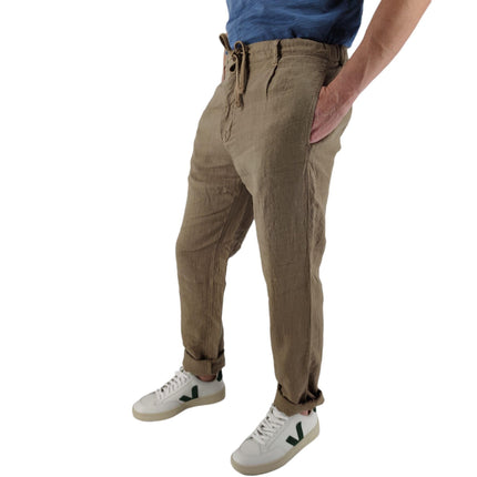 Pantaloni Tanker Uomo Marroni