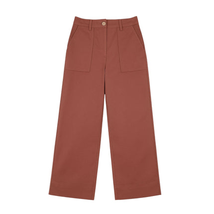 Pantaloni Wesley Donna Rust