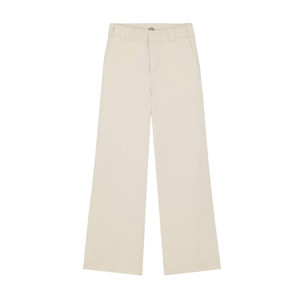 Pantaloni Wide Leg Work Donna Grigio Spuma