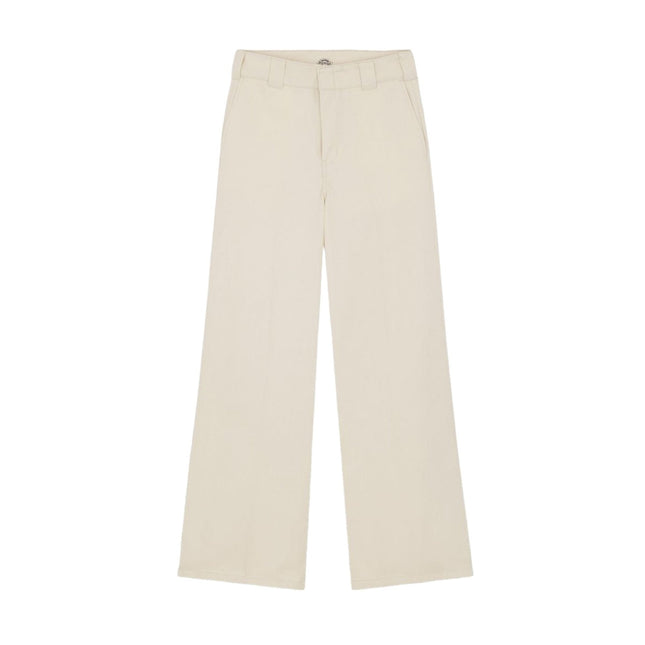 Pantaloni Wide Leg Work Donna Grigio Spuma
