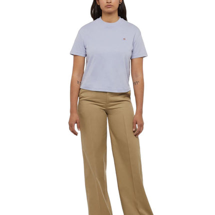 Pantaloni Wide Leg Work Donna Khaki