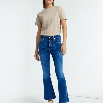 Pantaloni Zandra Hem Donna Denim Joan