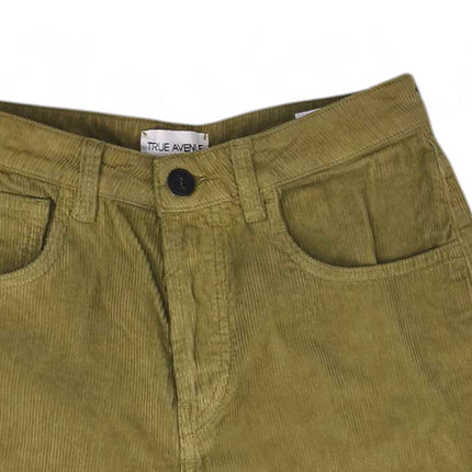 Pantaloni Zelda Needle Cord Donna Light Green