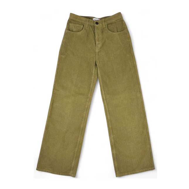 Pantaloni Zelda Needle Cord Donna Light Green