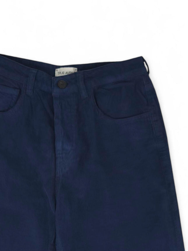 Pantaloni Zelda Needle Cord Donna Navy Blue